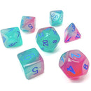 CHX 26464 Gel Green Pink/Blue Gemini Polyhedral 7 Die Set