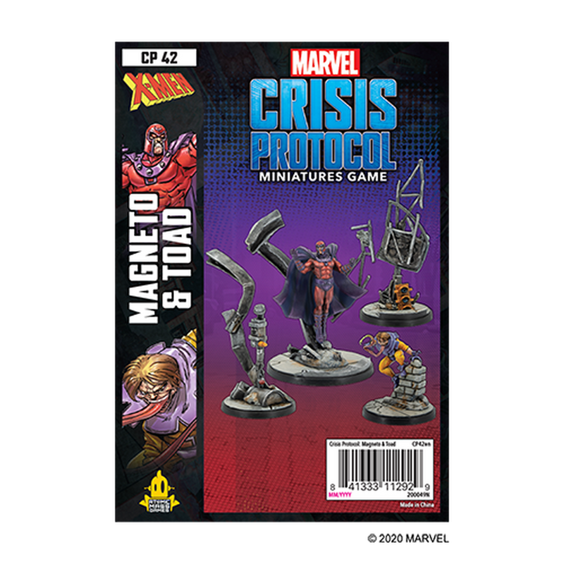 Marvel: Crisis Protocol: Magneto & Toad