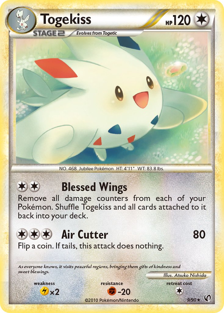 pokemon card togekiss TCG - SM9a - 036/055 (R) RarityRare Hit Points150 HP Ability Precious Gift Once during your turn (after your attack) Togekiss (9/90) (Theme Deck Exclusive)