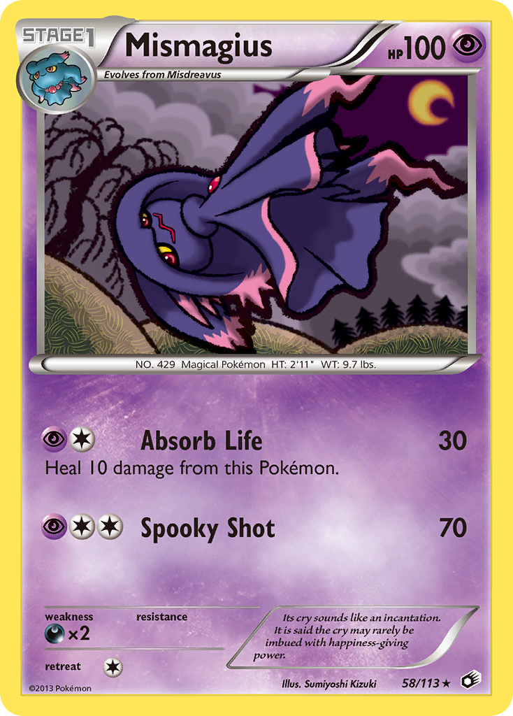 pokemon mismagius card Mismagius Cards | Dex
