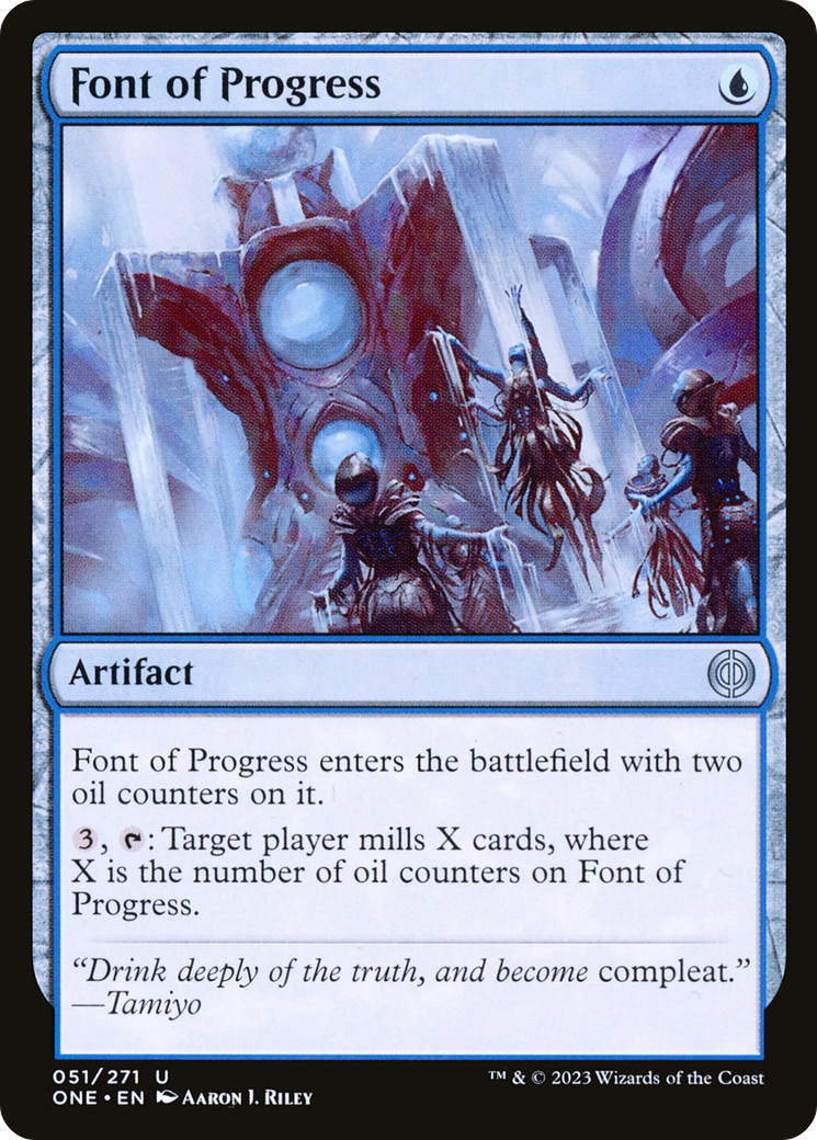 Font of Progress [Phyrexia: All Will Be One]
