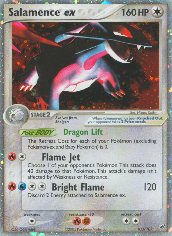salamence ex pokemon card M Salamence EX - XY171 XY171/211