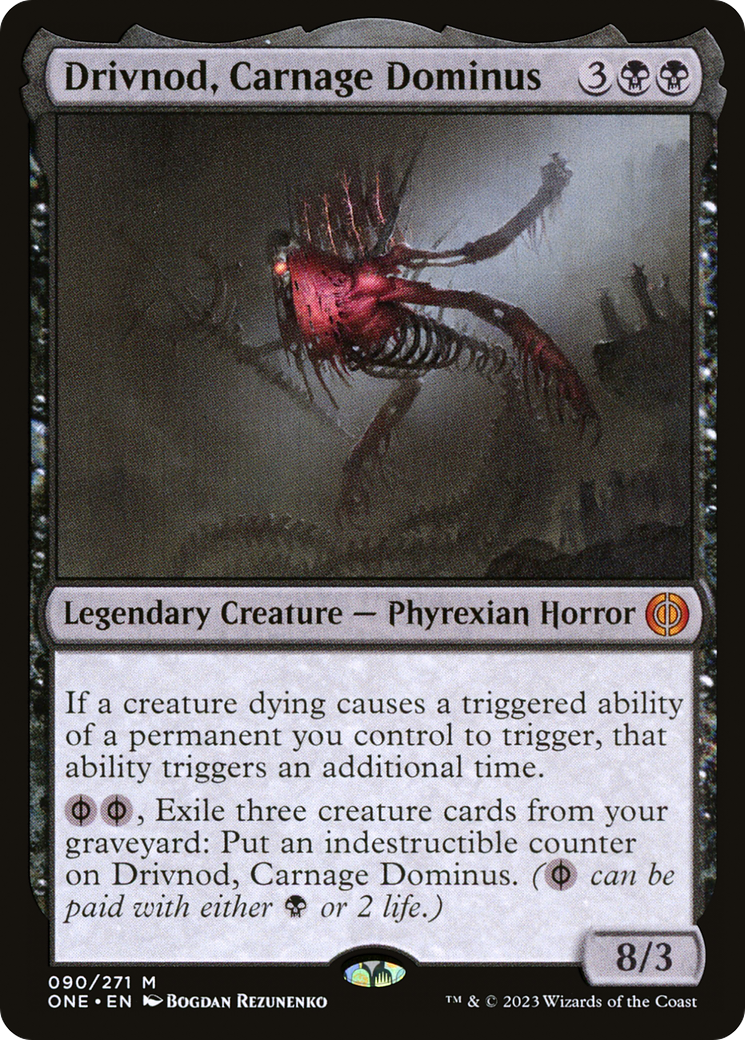 mtg phyrexia all will be one cards Magic The Gathering - Phyrexian Obliterator (105) and 1 Land cards Phyrexia: All Will Be One