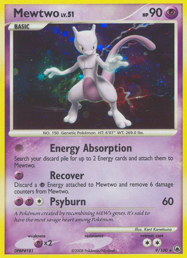 Mewtwo (9/100) [Diamond & Pearl: Majestic Dawn]