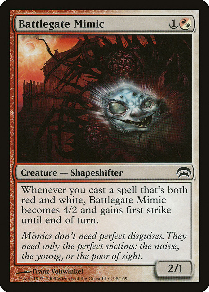 mtg mimic card MIMIC : Adventures in the Forgotten Realms AFR Magic MtG card; NM Rulebook style