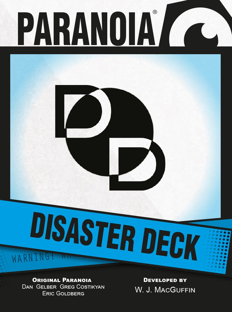 Paranoia RPG: Disaster Deck