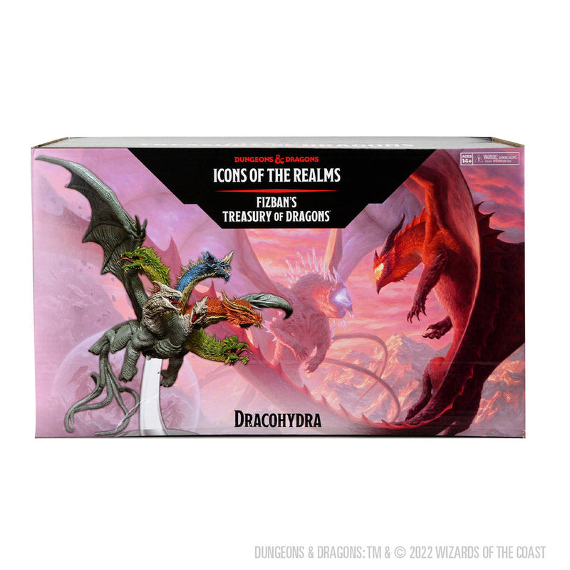 D&D Icons of the Realms Miniatures: Fizban's Treasury of Dragons - Dracohydra Premium Figure