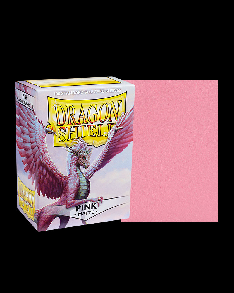 Dragon Shield Sleeves - Pink Matte
