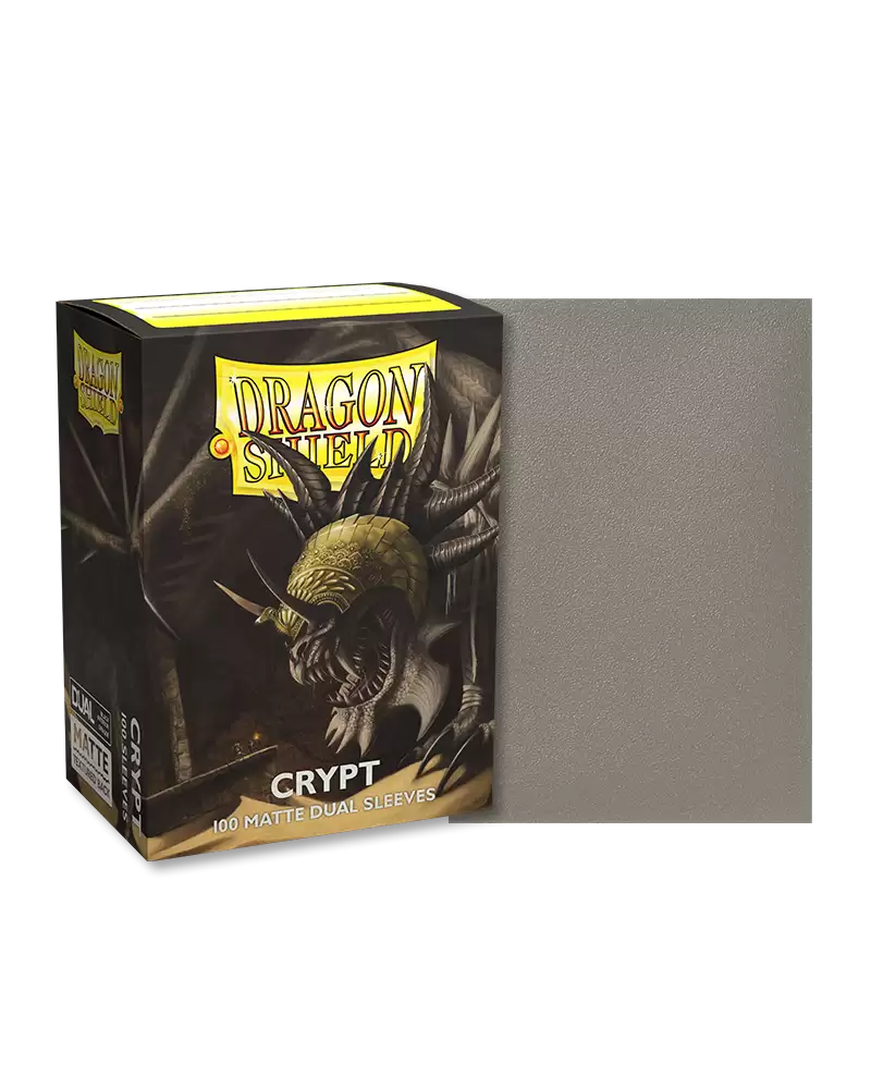 Dragon Shield Sleeves: Matte Dual - Crypt (100)