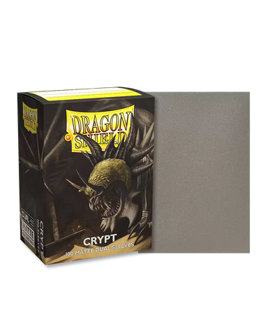 Dragon Shield Sleeves: Matte Dual - Crypt (100)