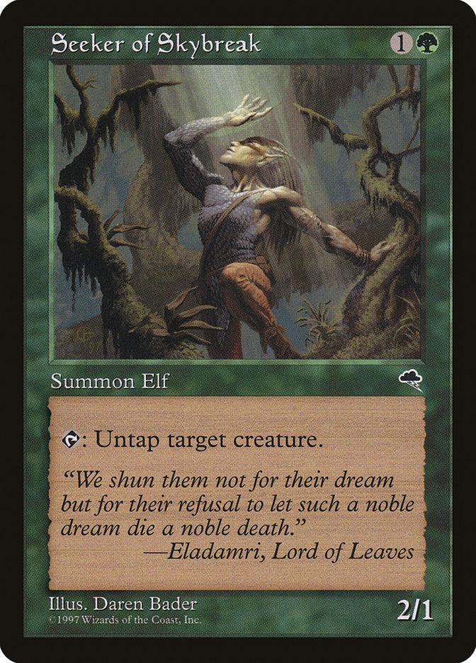 Eladamri, Lord of hot Leaves, MTG Tempest