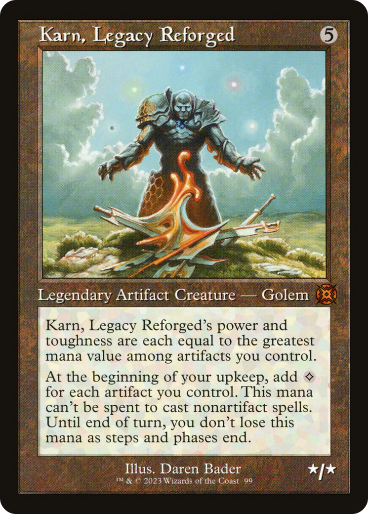 mtg karn cards Restart the game Karn, the Great Creator (JP