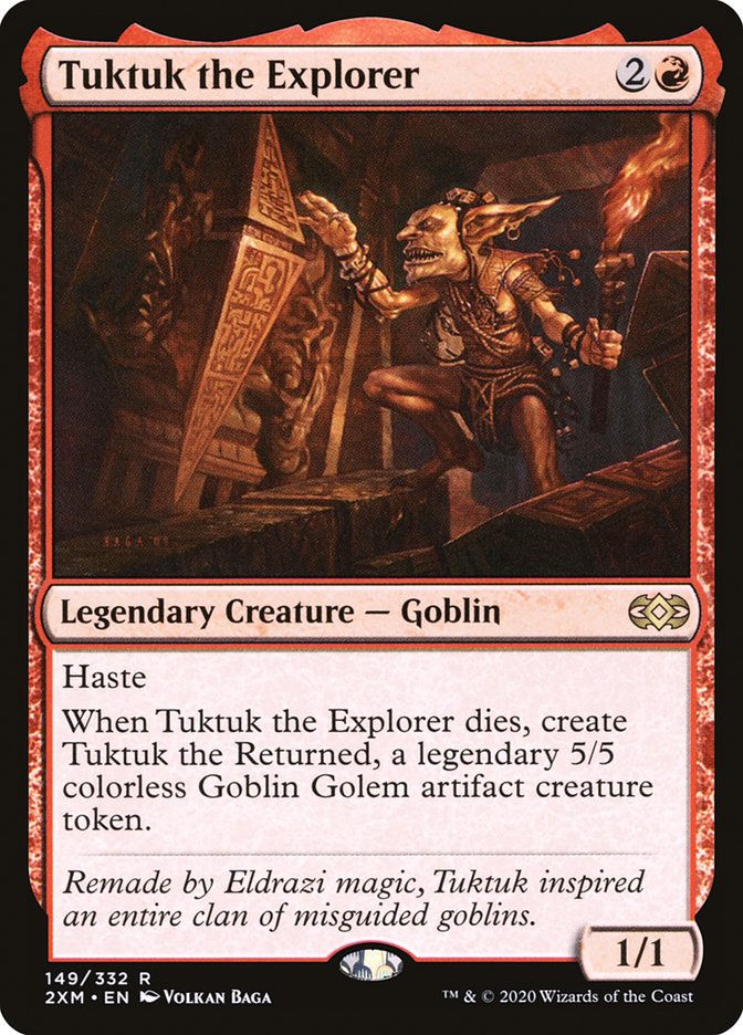 mtg card explorer Tuktuk the Explorer [Double Masters]