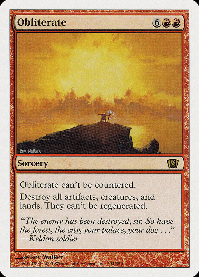 Obliterate (Oversized) [Eighth Edition]