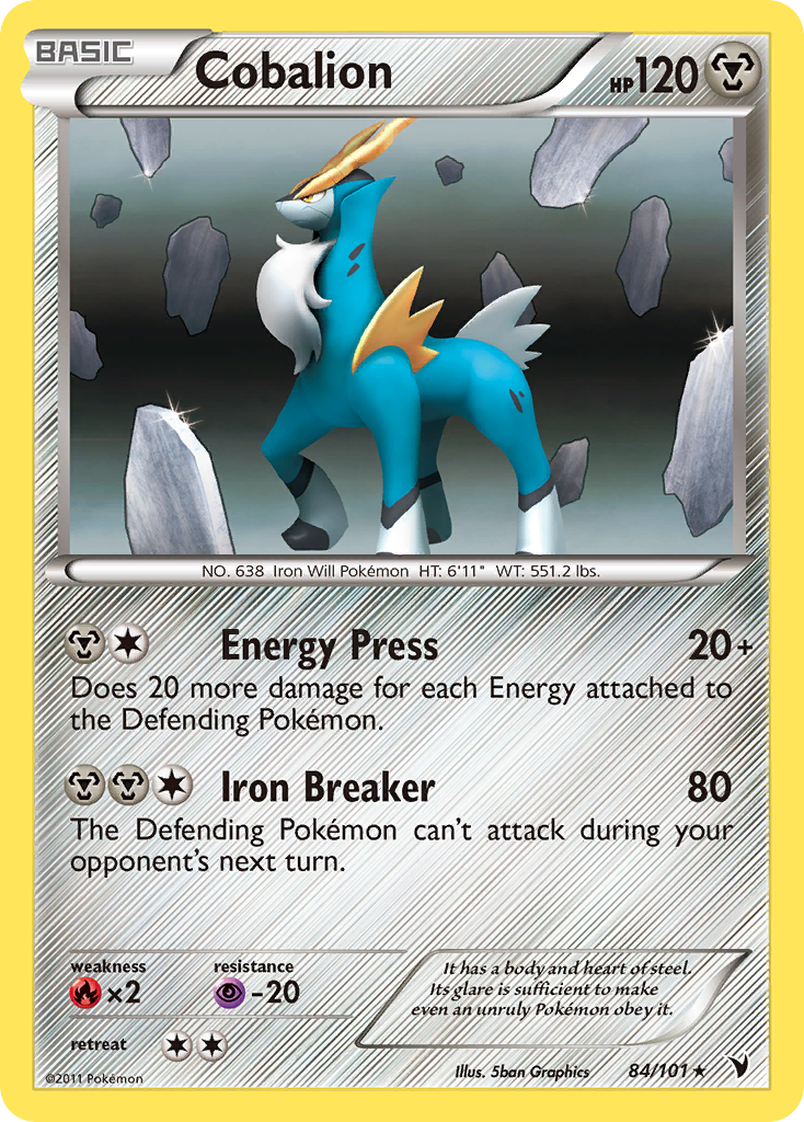 Cobalion (84/101) [Black & White: Noble Victories]