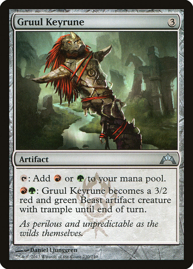 gruul mtg cards Turf - Single Card another target creature you control gets +X/+0 until end of turn Magic The Gathering Trading Card