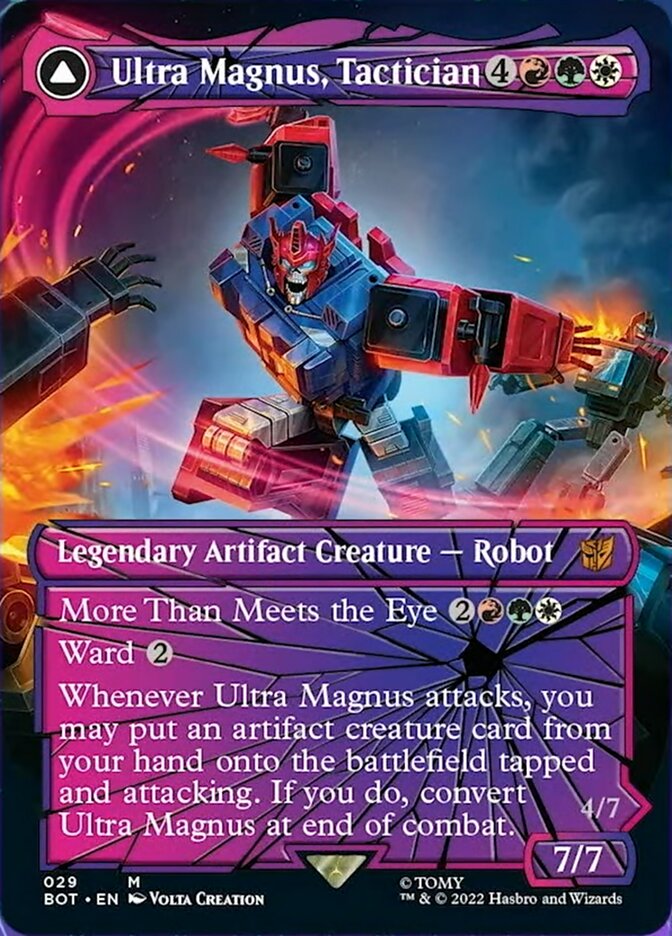 Ultra Magnus, Tactician // Ultra Magnus, Armored Carrier (Shattered Gl Ultra Magnus, Tactician // Ultra Magnus, Armored Carrier (Shattered Gl
