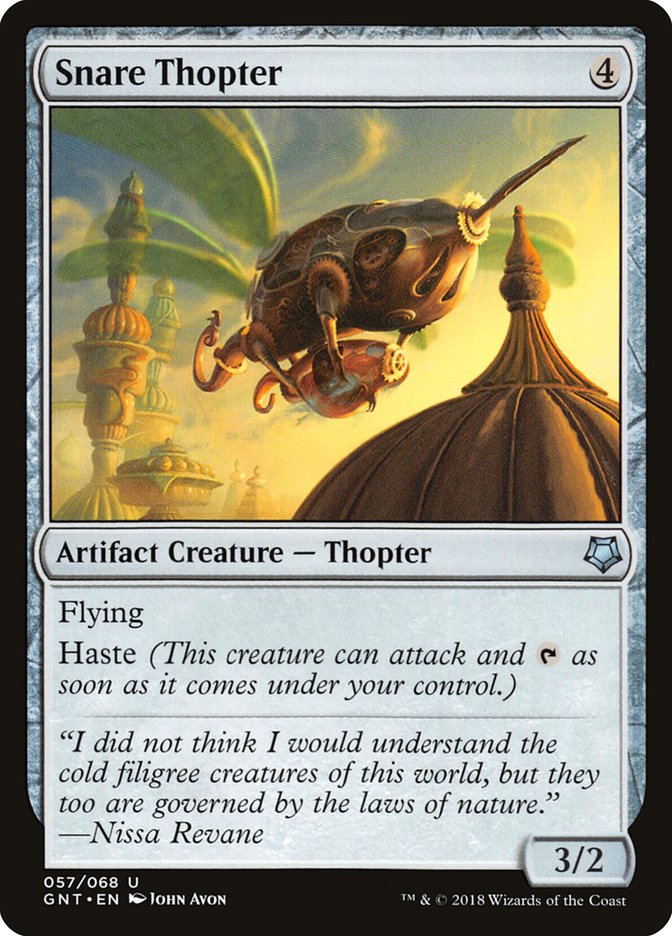 thopter cards mtg Subtype: thopter, 20 NM condition Flying Thopter Foundry Commander 2016