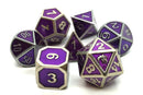 OSDMTL-10 Elven Forged Metallic Purple Polyhedral 7 Die Set