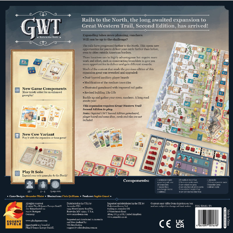 Great Western Trail: Rails to the North Expansion (Second Edition)