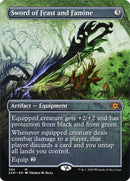Sword of Feast and Famine (Toppers) [Double Masters Extended Art]