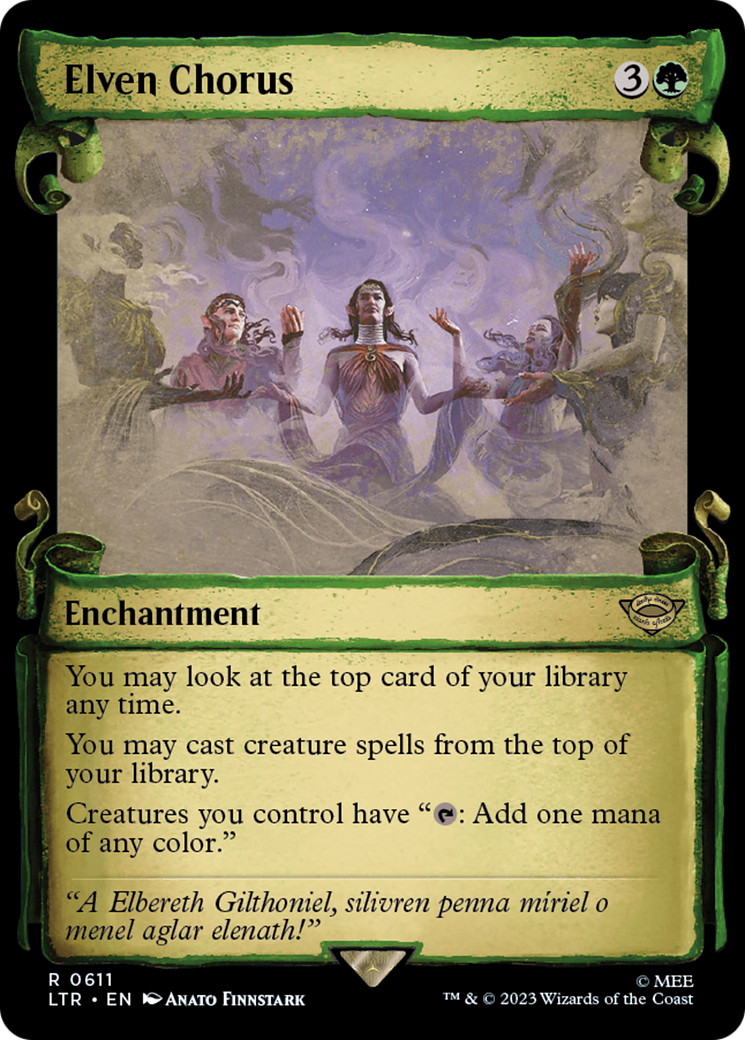 Elven Chorus [The Lord of the Rings: Tales of Middle-Earth Showcase Sc
