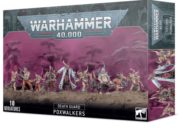 Warhammer 40K: Death Guard - Poxwalkers