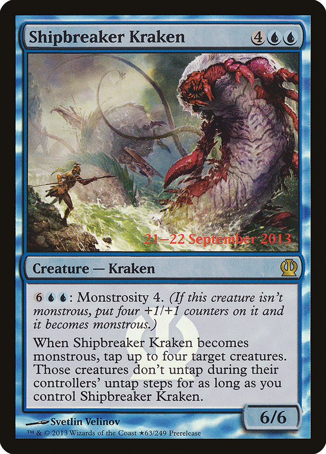 Shipbreaker Kraken  [Theros Prerelease Promos]