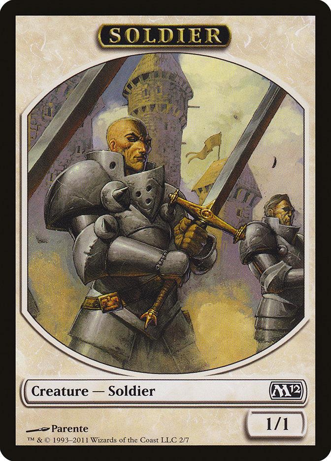 Soldier [Magic 2012 Tokens]