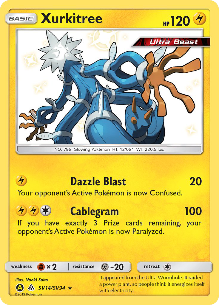 Xurkitree (SV14/SV94) [Sun & Moon: Hidden Fates
