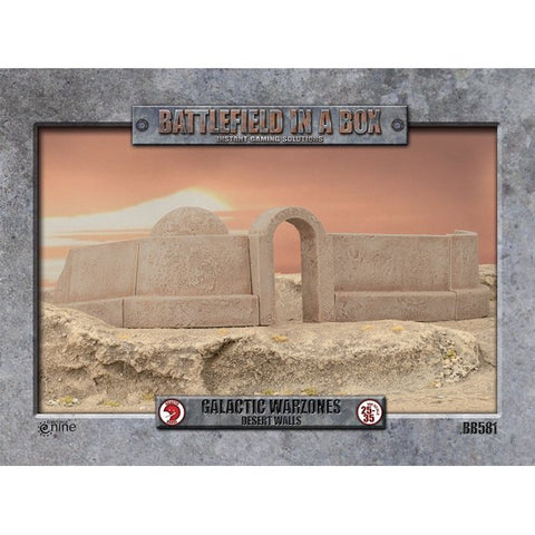 BB589 Galactic Warzones: Desert Walls