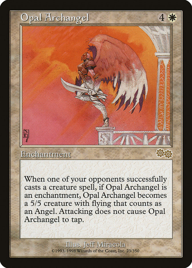 Opal Archangel [Urza's Saga]