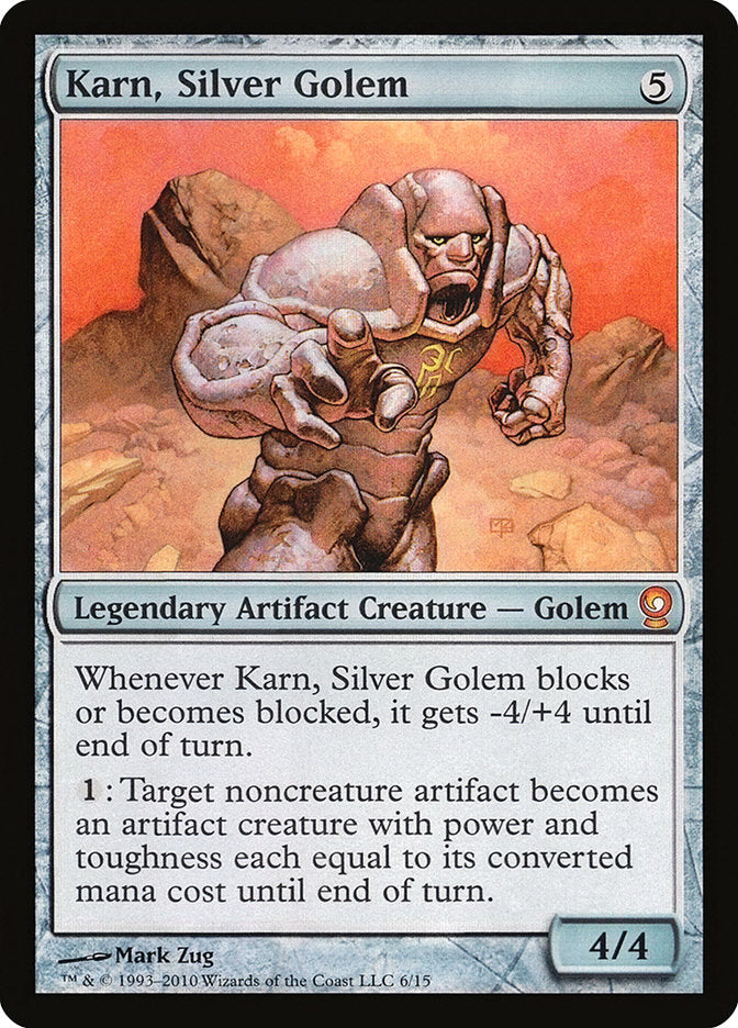 karn mtg cards Karn, Silver Golem Is The Coolest Magic Card Of All Time Karn Liberated | Magic The
