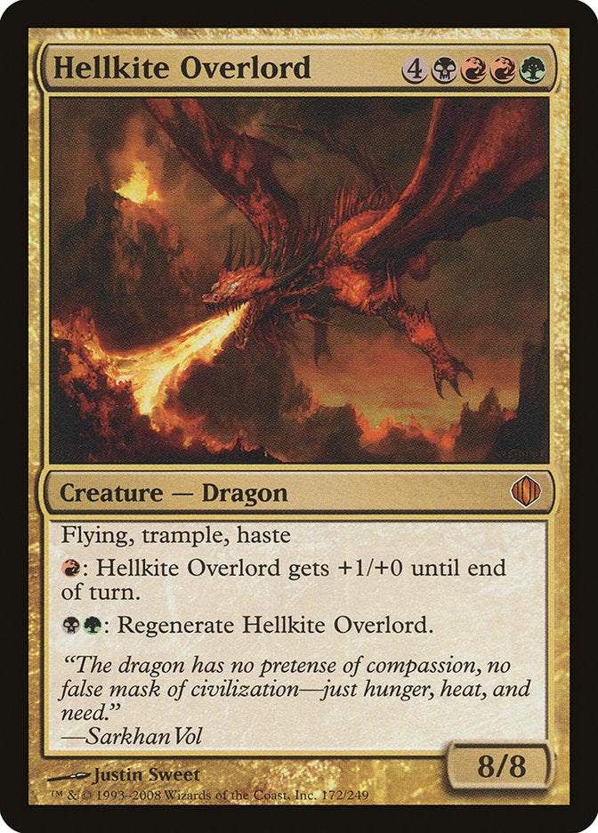 overlord cards mtg Hellkite Overlord [Shards of Alara]