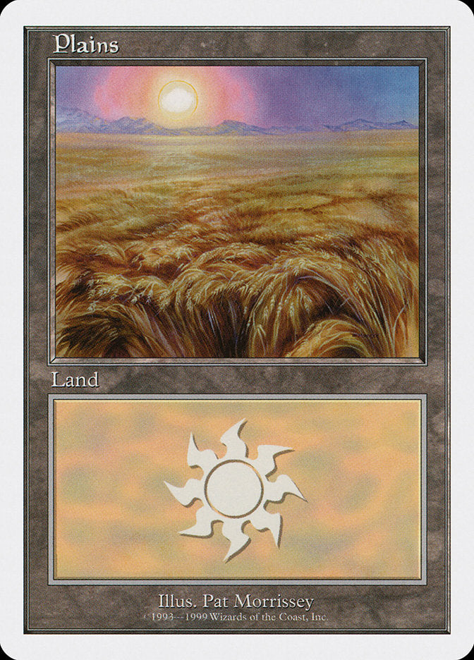 battle royale mtg card Plains (124) [Battle Royale Box Set]
