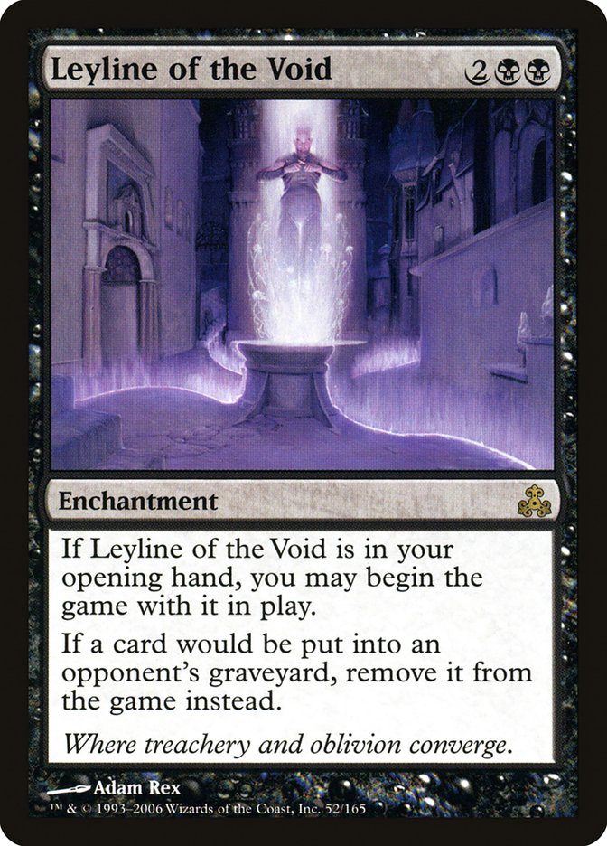 void mtg card Leyline of the Void [Guildpact]