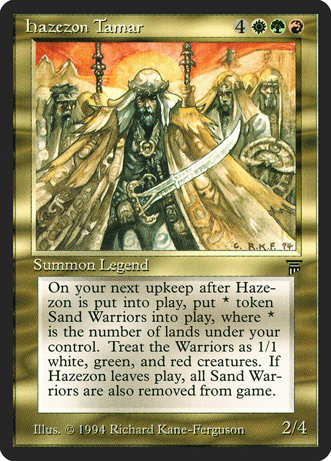 Hazezon Tamar [Legends]