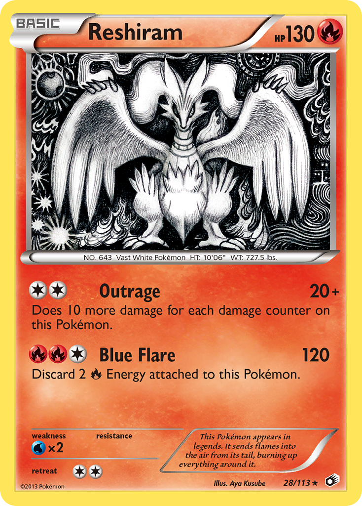 pokemon reshiram card Reshiram God of Fire VMAX Ex Pokemon Card