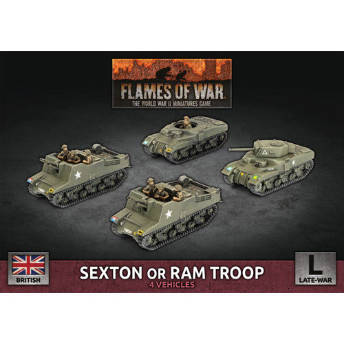 Flames of War - Sexton or Ram Troop BBX76