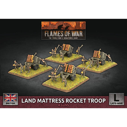Flames of War - Land Mattress Rocket Troop BBX77