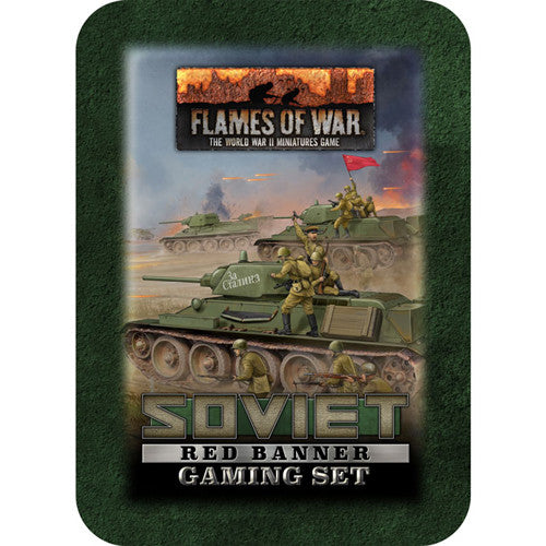 Flames of War WW2: Soviet - Red Banner Gaming Set