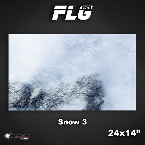 FLG Gaming Mat - Snow 3