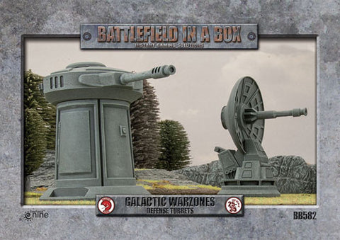BB582 Galactic Warzones: Defense Turrets