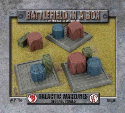 BB586 Galactic Warzones: Storage Crates