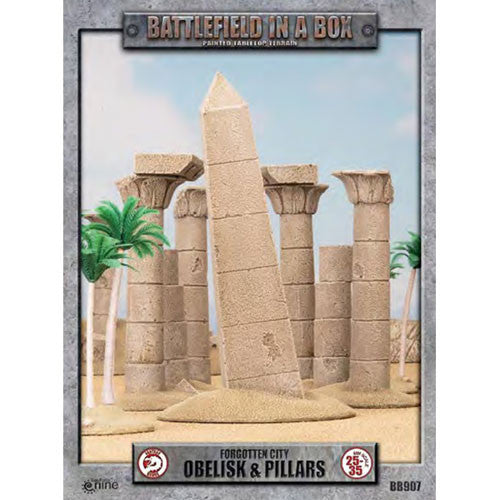 BB907 Forgotten City: Obelisk & Pillars