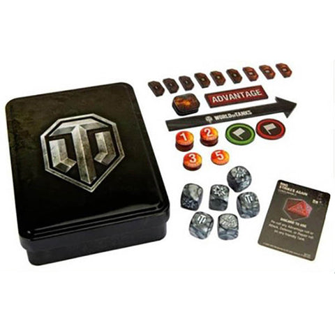 World of Tanks: Gaming Dice & Tokens Tin Set