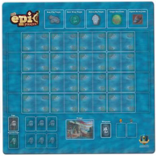 Tiny Epic Pirates Official Game Mat