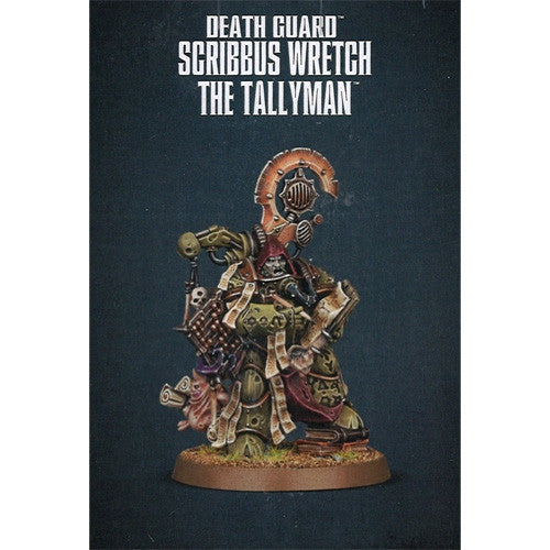 Warhammer 40k: Death Guard - Scribbus Wretch, the Tallyman