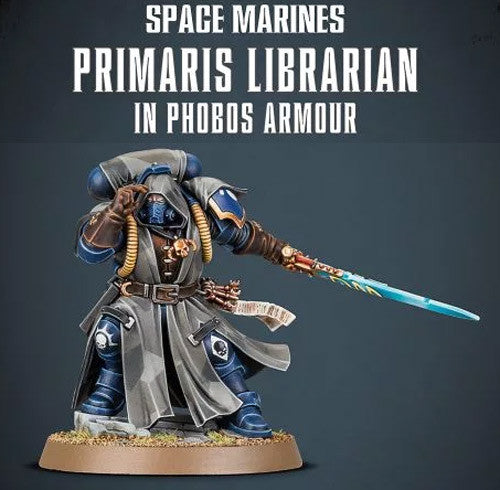 Warhammer 40k: Space Marine - Primaris Librarian in Phobos Armour
