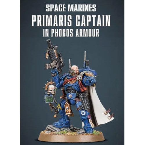 Warhammer 40K: Space Marine - Primaris Captain in Phobos Armour